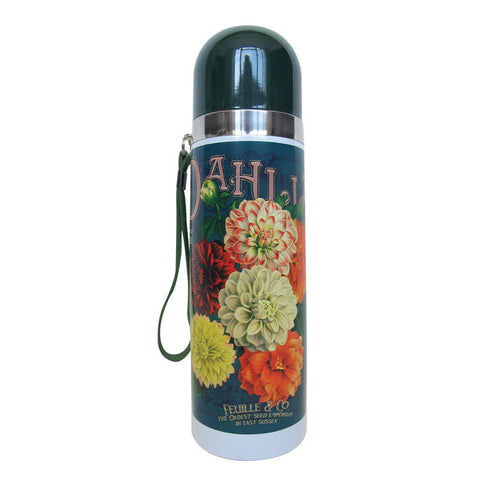 Thermos Flask in Bloom "Dahlia"|Thermos “Dahlias”