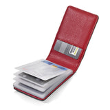Credit card case and metal clip