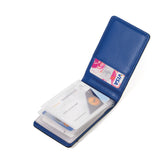 Credit card case with removable PVC insert