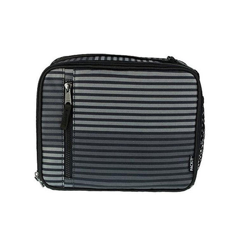 Freezable Classic Lunch Box Gray Stripe|Sac Isotherme classique "Gray Stripe"