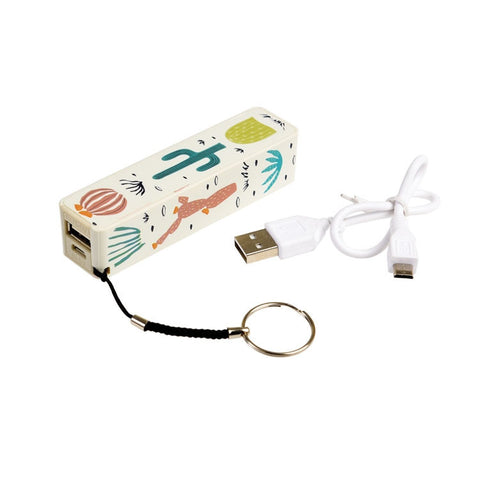Portable USB Charger “Desert in Bloom”|Chargeur Portable USB “Desert in Bloom”