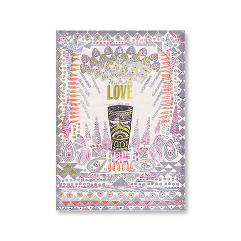 Greeting Card "Fill Your Cup"|Carte de voeux "Fill Your Cup"