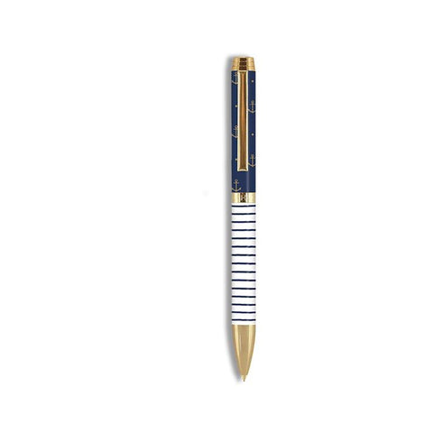 Fashion Pen "Gold Anchors"| Stylo tendance “Ancres en or"