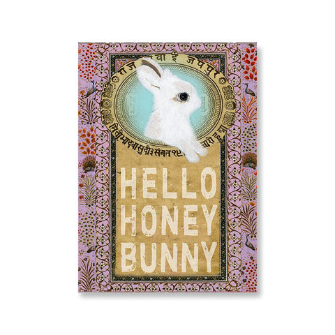 Greeting Card "Honey Bunny"|Cartes de voeux "Honey Bunny"