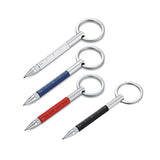 Porte-clés avec micro-stylo à bille multitâche