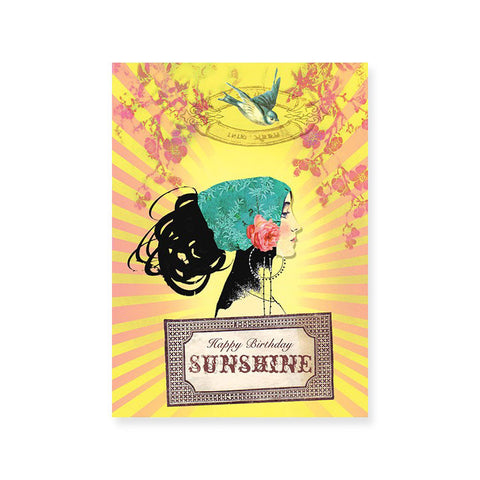 Greeting Card "Sunshine Birthday"|Cartes de voeux "Sunshine Birthday"