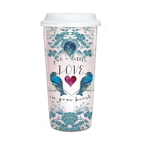 Travel Cup "Love In Your Heart"|Tasse  de  Voyage "Love In Your Heart"