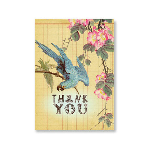 Greeting Card "Thank You Bluebird"|Cartes de voeux "Thank You Bluebird"