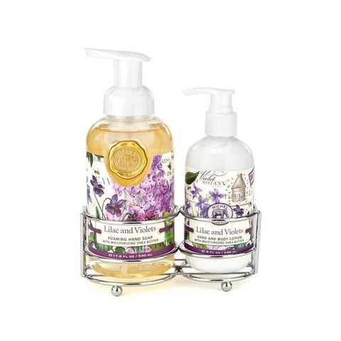 Handcare Caddy "Lilac and Violets"|Savon – liquide vaisselle "Lilac and Violets"