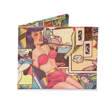 Mighty Wallet "Comic Book"|Portefeuille en toile "Comic Book"