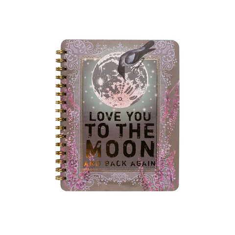 Notebook "Moon & Back"|Carnet "Moon & Back"