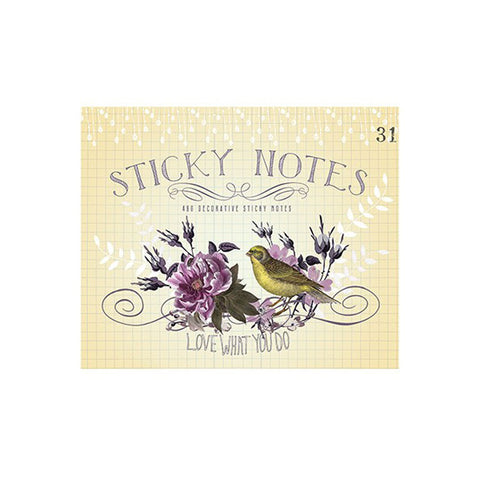 Sticky Notes "Floral"|Post-it "Floral"