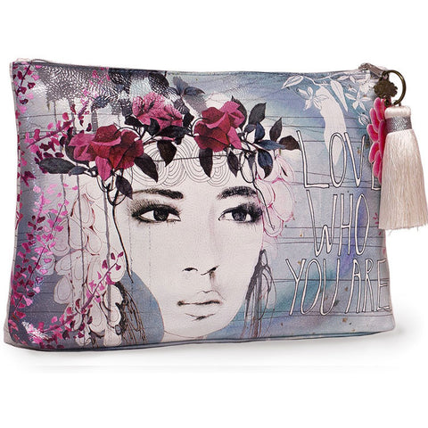 Large Accessory Pouch "Fireweed"|Grande Pochette “Fireweed"