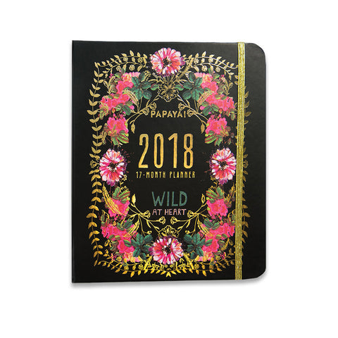 Weekly Planner 2018 "Gypsy Rose"|Agenda Hebdomadaire 2018 "Gypsy Rose"