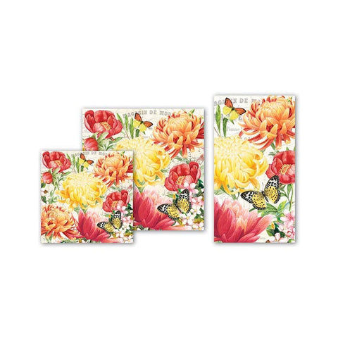 Morning Blossoms Luncheon Napkins|Serviettes de table "Morning Blossoms"