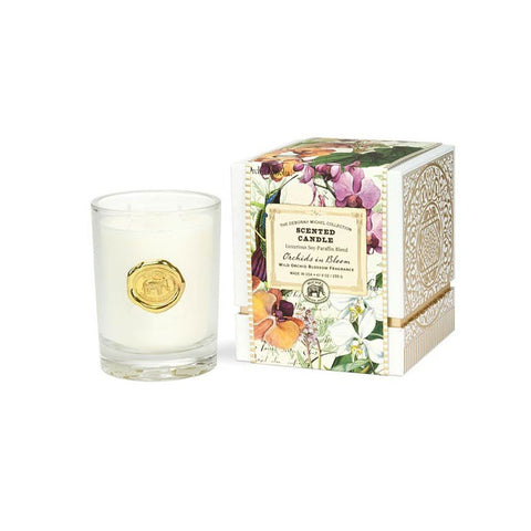 Scented Candle "Orchids in Bloom"|Bougie Parfumée "Orchids in Bloom"