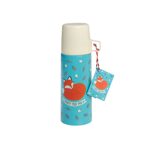 "Rusty the Fox" Flask and Cup|Bouteille et sa Tasse "Rusty the Fox"