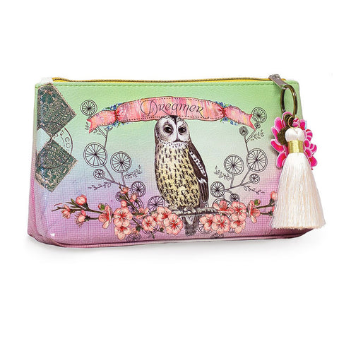 Small Accessory Bag "Owl Dreamer"|Petite Pochette "Owl Dreamer"