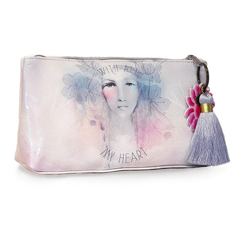 Small Accessory Bag "With all my Heart"|Petite Pochette "With all my Heart"