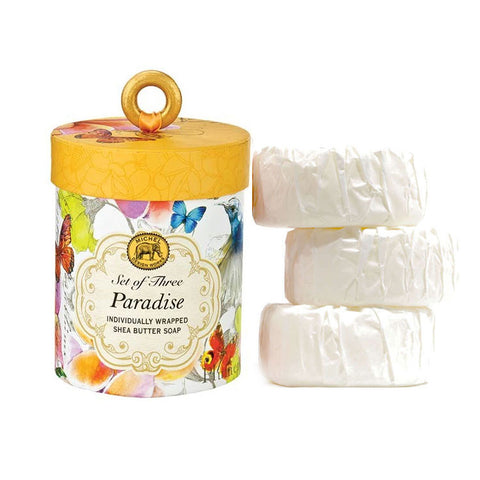 Triple Soap Set "Paradise"|Trio de Savons "Paradise"